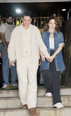 बॉयफ्रेंड विजय वर्मा संग हाथों में हाथ डाले स्पॉट हुईं तमन्ना भाटिया, डिनर डेट पर दिखा कपल का रोमांटिक अंदाज