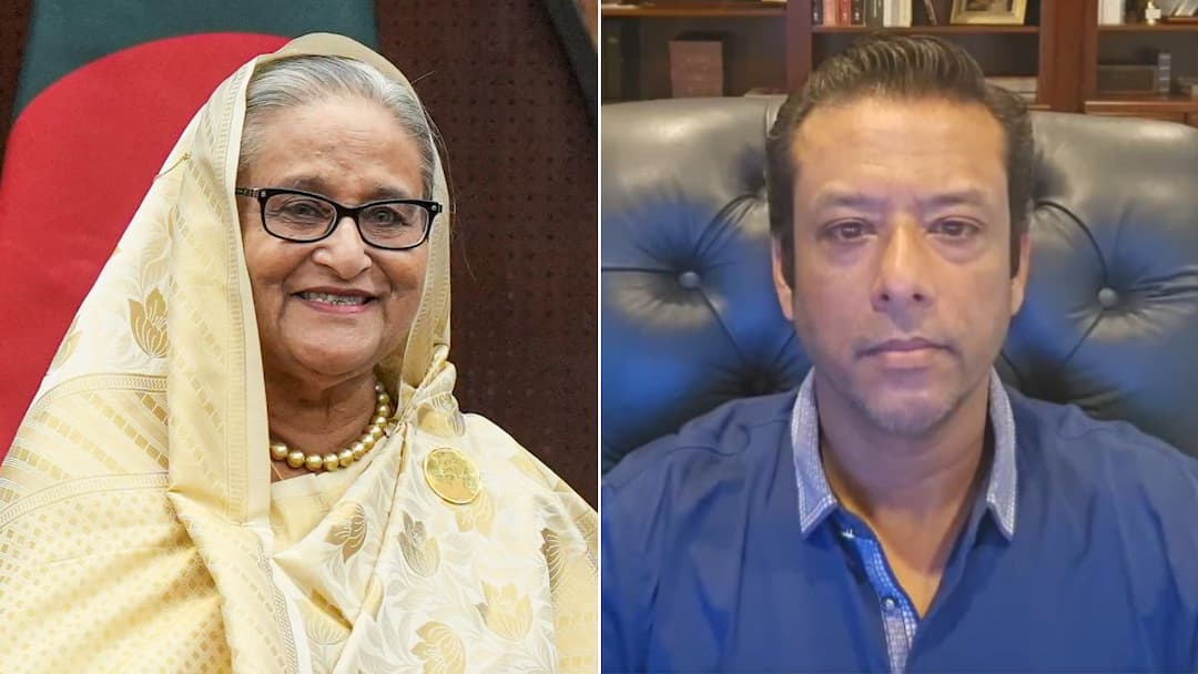 Hasina’s Son Denounces ‘Sham Trial’, Says Death Verdict Came After Law Was Altered