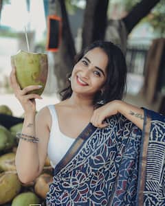 Deepthi Sunaina : దీప్తి సునయన హీరోయిన్స్ కంటే అందంగా ఉందట.. చీరలో భామను చూసి ఫిదా అవుతున్న ఫ్యాన్స్