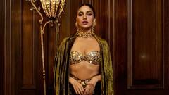 Bhumi Pednekar Channels Her Inner Princess In A Velvet Ensemble; SEE PICS