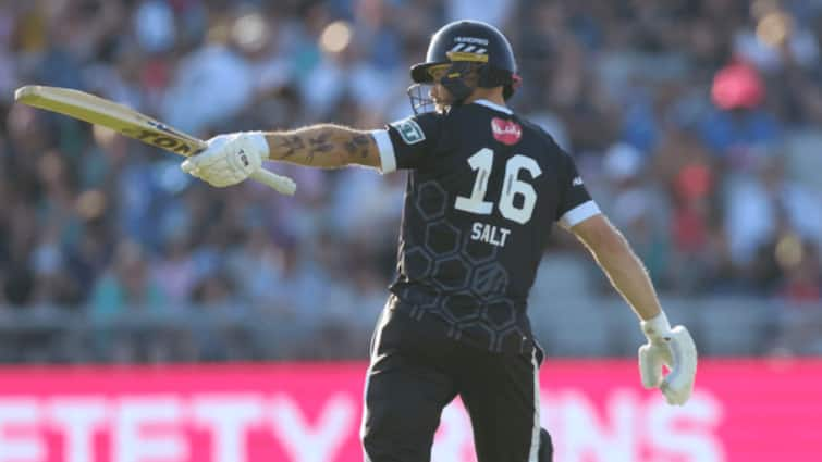 Salt Sends Stokes Flying WATCH English Batter Phil Salt Viral Six To Ben Stokes During Manchester Originals Vs Northern Superchargers The Hundred Men 2024 Match Nicholas Pooran 'Salt Sends Stokes Flying!': WATCH English Batter's Viral Six During Manchester Originals Vs Northern Superchargers The Hundred Men's 2024 Match