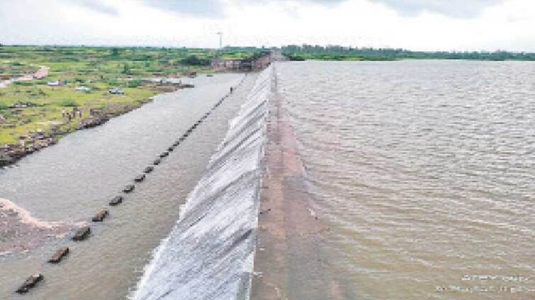 Dahod News Updates Dahod Macchanwada Dam is full due to heavy rainfall in middle and south guajrat monsoon news Dahod: દાહોદનો માછણવાડા ડેમ સંપૂર્ણ ભરાતા હાઇએલર્ટ 7 ગામોમાં એલર્ટ, ડેમ-નદી કાંઠે જવા પર પ્રતિબંધ