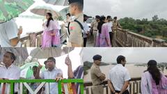 भरतपुर: गंभीरी नदी में पांचना बांध से 7 गेट खोलकर 38 हजार क्यूसेक पानी की निकासी, अलर्ट जारी