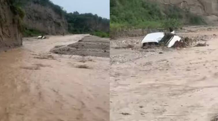 himachal-accident-vehicle-swept-away-into-ravine-8-bodies-have-been-recovered-heavy-rains-una ਪੰਜਾਬ-ਹਿਮਾਚਲ ਦੀ ਸਰਹੱਦ ਕੋਲ ਵਾਪਰਿਆ ਵੱਡਾ ਹਾਦਸਾ, ਪਾਣੀ ਦੇ ਤੇਜ਼ ਵਹਾਅ 'ਚ ਰੁੜ੍ਹ ਗਈ ਗੱਡੀ, 9 ਦੀਆਂ ਲਾਸ਼ਾਂ ਬਰਾਮਦ