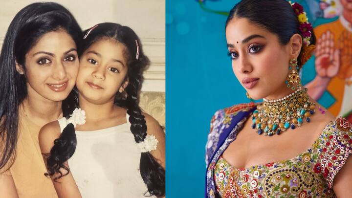 Janhvi Kapoor : மறைந்த நடிகை ஸ்ரீதேவிக்கு க்யூட் வாழ்த்தை பதிவிட்டுள்ளார் நடிகை ஜான்வி கபூர்.