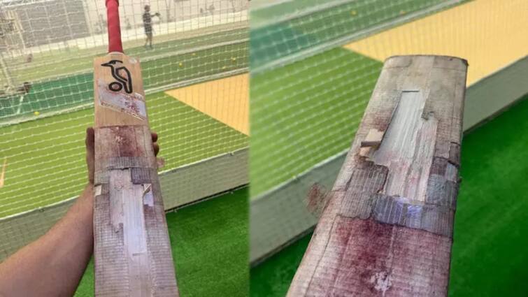 Marnus Labuschagne parts ways with World Cup 2023 final bat Marnus Labuschagne: உலக கோப்பையில் மிரட்டிய பேட்டுக்கு ஓய்வு.. இந்திய ரசிகர்களை கடுப்பேற்றிய ஆஸ்திரேலிய வீரர்