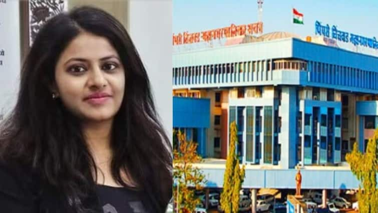 Pooja Khedkar Update News Sacked IAS Pooja Khedkars family paid Pimpri Corporation tax arrears Pooja Khedkar News : खेडकर कुटुंबीयांनी अखेर 'त्या' कंपनीचा थकीत कर भरला , कारवाईच्या भीतीपोटी पिंपरी पालिकेला रक्कम अदा