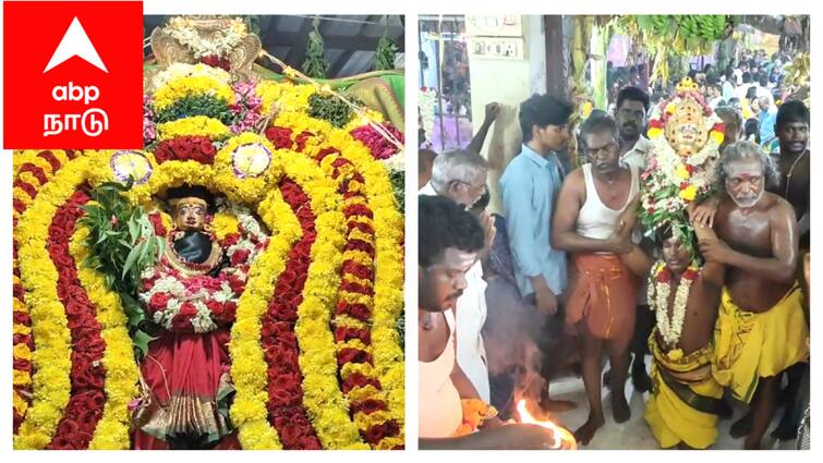 Mayiladuthurai kuthalam oragadm maha mariyamman temple festival - TNN ஓடக்கரை ஸ்ரீ மகா மாரியம்மன் கோயில் தீமிதி திருவிழா; ஆயிரக்கணக்கான பக்தர்கள் நேர்த்திக்கடன்