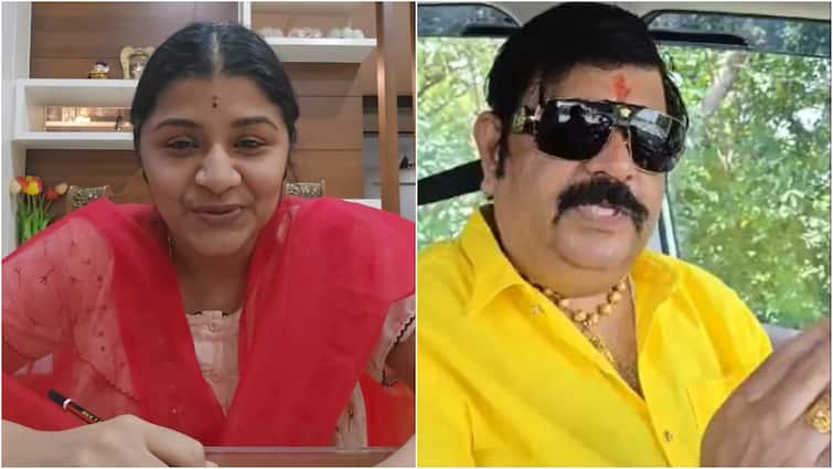 Venu swamy Wife Veena Srivani Fires on Media and Journalist Venu Swamy Wife: వేణు స్వామికి అండగా ఆయన భార్య వీణశ్రీవాణి - మీడియా, జర్నలిస్ట్‌లపై ఫైర్‌.. వీడియో వైరల్‌