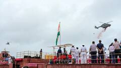 Helicopter Showers Petals As Tricolour Is Hoisted & More — I-Day 2024 Full Dress Rehearsal At Red Fort In Pics