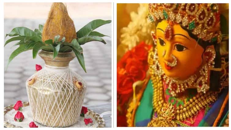 Varalakshmi Vratham Kalasam Preparation Decoration in Tamil How to Worship With Kalasam Varalakshmi Kalasam: பக்தர்களே! வரலட்சுமி பூஜைக்கு கலசம் வைத்து வழிபடுவது எப்படி? முழு விவரம் உள்ளே