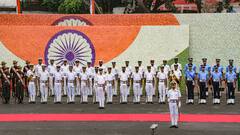 Helicopter Showers Petals As Tricolour Is Hoisted & More — I-Day 2024 Full Dress Rehearsal At Red Fort In Pics