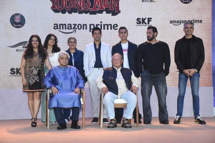 Angry Young Men is a collaborative production involving Salman Khan Films, led by Salman Khan; Excel Entertainment, headed by Farhan Akhtar and Ritesh Sidhwani; and Tiger Baby Films, owned by Zoya Akhtar and Reema Kagti.