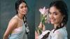 Keerthy Suresh: చేతిలో పూలు, చిలిపి పోజులు- ఫన్నీగా ఆకట్టుకుంటున్న కీర్తి సురేష్