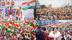 स्वतंत्रता दिवस पहले सीएम मोहन यादव की अगुवाई में निकली भव्य तिरंगा यात्रा, 5000 गाड़ियों का निकला काफिला