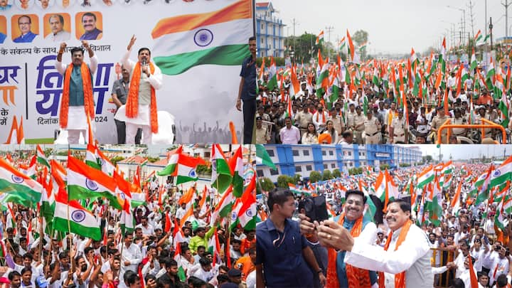 Tiranga Yatra in Bhopal: 78वें स्तंत्रता दिवस को लेकर लोगों में विशेष उत्साह है. राजधानी भोपाल में भव्य तिरंगा यात्रा निकाली गई तो दूसरी तरफ जबलपुर में भी नर्मदा नदी में विशेष तिरंगा यात्रा निकाली गई.