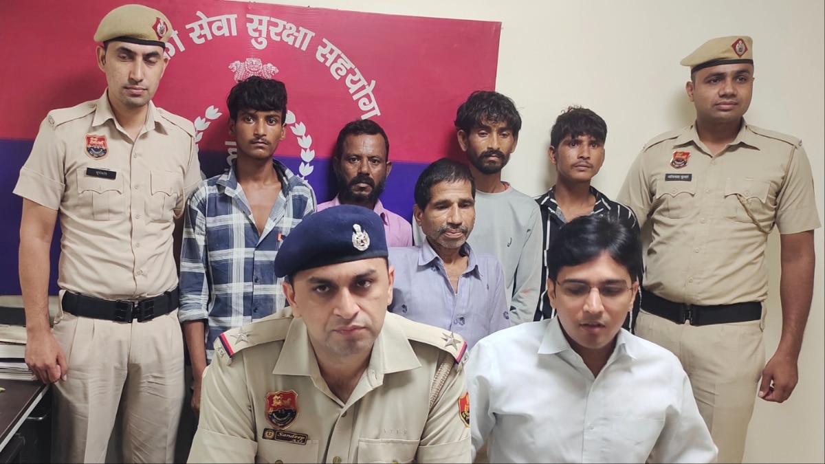 भीख मांगने के बहाने मकानों की करते थे रैकी, गुरुग्राम पुलिस ने बागरिया गैंग के 5 बदमाशों को किया गिरफ्तार