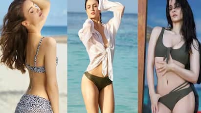 Elli AvrRam Viral Pics: સ્વીડિશ-ગ્રીક અભિનેત્રી એલી અવરામે ફિલ્મ કિસ કિસકો પ્યાર કરોમાં અભિનેત્રી તરીકે કામ કર્યું હતું. આ સિવાય તે આમિર ખાન સાથે હરફન મૌલા ગીતમાં પણ જોવા મળી હતી.