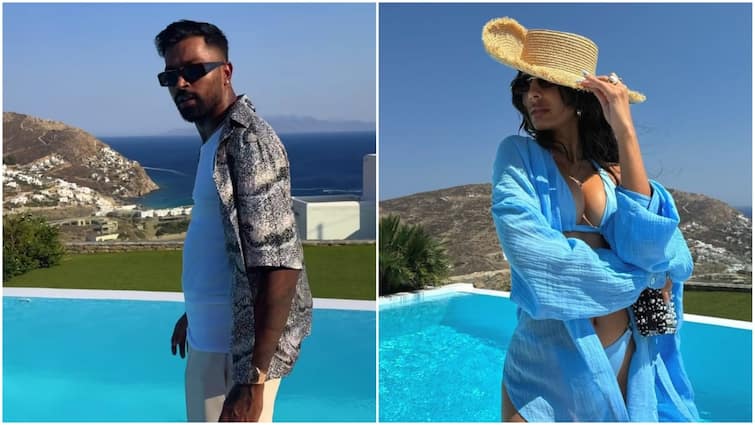 Are Hardik Pandya Jasmin Walia Dating Each Other Pics Go VIRAL As Duo Spotted In Greece India cricketer Bollywood singer Mykonos Are Hardik Pandya, Jasmin Walia Dating Each Other? Pics Go VIRAL As Duo Spotted In Greece