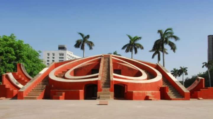 5. Jantar Mantar: Delhi's Jantar Mantar, though primarily an astronomical observatory, also played a role in India's freedom struggle. During the British Raj, it was used for political meetings and protests, making it an important site for public discourse and the broader movement for political and social reform. (Image source: Pinterest/mapsofindia)