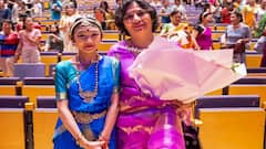 பரதநாட்டியத்தில் அசத்திய சீன சிறுமி.. 13 வயதில் அரங்கேற்றம் செய்து சாதனை.. செம்ம!