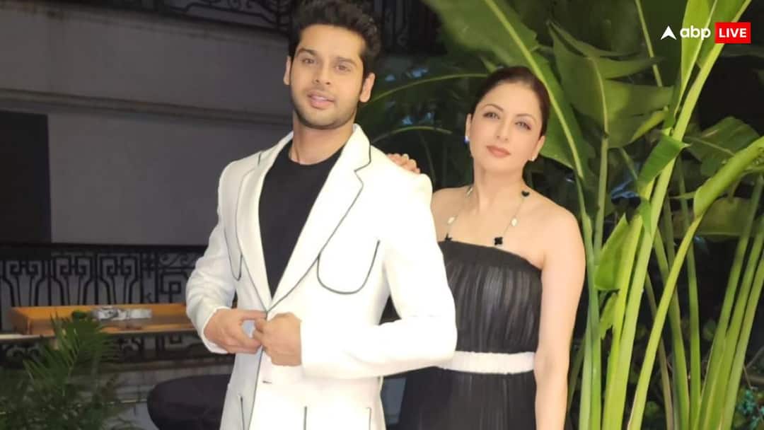 bhagyaashree want son abhimanyu dassani settle down after marriage actor reacted like this भाग्यश्री को सताई बेटे की शादी की चिंता, बेटे अभिमन्यु ने दिया ऐसा जवाब, कहा- 'मटर छीलने वाली लड़की कहां से लाऊं'