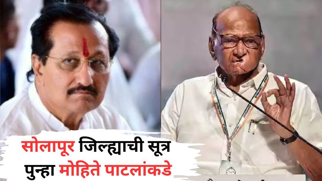Vidhan Sabha Election 2024 : सोलापूर जिल्ह्याची सूत्रे पुन्हा मोहिते पाटलांकडे, तिकीट निवडीचे अधिकार विजयदादांना, सुळेंच्या वक्तव्यानंतर घडामोडींना वेग Solapur and Mhada Vidhan Sabha Candidate Decision is taken by Vijaysinh Mohite Patil says MP Supriya Sule Know All Updates Vidhan Sabha Election 2024 : सोलापूर जिल्ह्याची सूत्रे पुन्हा मोहिते पाटलांकडे, तिकीट निवडीचे अधिकार विजयदादांना, सुळेंच्या वक्तव्यानंतर घडामोडींना वेग