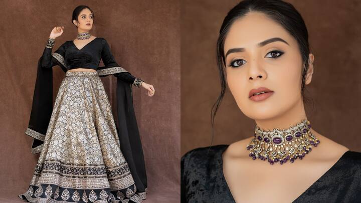 Sreemukhi Latest Photos : యాంకర్ శ్రీముఖి తన లేటెస్ట్ ఫోటోలను ఇన్​స్టాలో షేర్ చేసింది. లెహంగాలో శ్రీముఖి చాలా అందంగా కనిపించింది.