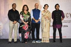 Kangana Ranaut, Anupam Kher & Other Cast Attend 'Emergency' Trailer Launch, PICS
