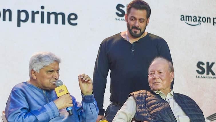 Salman Khan Says Men Today Don't Want To Be Men At Angry Young Men Trailer Launch Event Calls Writer Duo Salim-Javed 'True Men' Salman Khan Says 'Men Today Don't Want To Be Men', Calls Writer Duo Salim-Javed 'True Men'