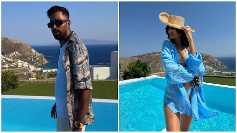 Hardik Pandya Dating Jasmin Walia After Split from Natasa Stankovic Viral Pics Sparks Rumours Hardik Pandya Dating ‘Bom Diggy’ Singer Jasmin Walia? Vacation PICS From Greece Fuel Rumours