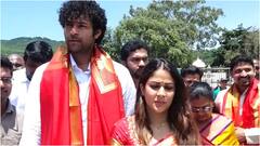Varun Tej-Lavanya: పెళ్లయిన ఇన్నాళ్లకు తిరుమల శ్రీవారిని దర్శించుకున్న మెగా జంట