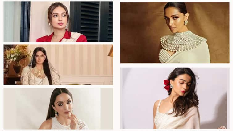 Elegance In White 5 Bollywood Celebrities Impressing Us With Their Saree Game Elegance In White: 5 Bollywood Celebrities Impressing Us With Their Saree Game