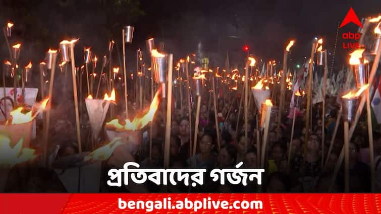 RG Kar Women's Protest College Street Jadavpur Academy Women kolkata Situation RG Kar Women's Protest: রাজপথে প্রতিবাদের গর্জন, কলকাতায় শুরু 'মেয়েদের রাত দখল'