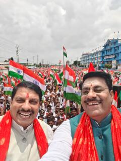 स्वतंत्रता दिवस पहले सीएम मोहन यादव की अगुवाई में निकली भव्य तिरंगा यात्रा, 5000 गाड़ियों का निकला काफिला