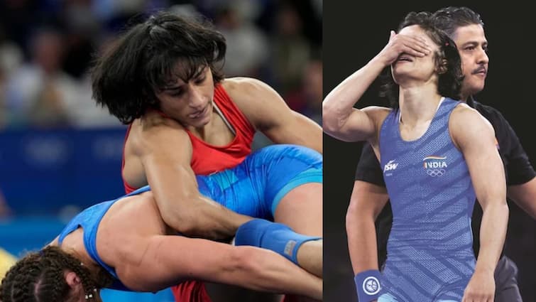 how vinesh phogat weight increased by more than 2kg just before paris olympics 2024 wrestling final juice fluids and snacks Vinesh Phogat: जूस, पानी और स्नैक्स... कैसे फाइनल से पहले एक रात में विनेश फोगाट का बढ़ा करीब 2 किलो वजन