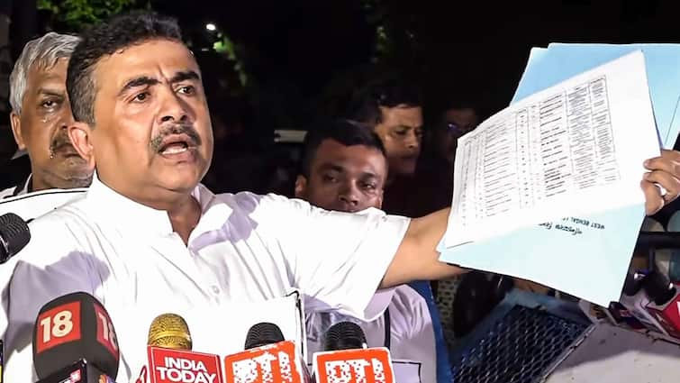 Kolkata RG Kar Violence Suvendu Adhikari Writes Letter To Home ministry 'Planned Attack, Cop Action A Sham': Suvendu's Letter To Centre On RG Kar Violence During Midnight Protest