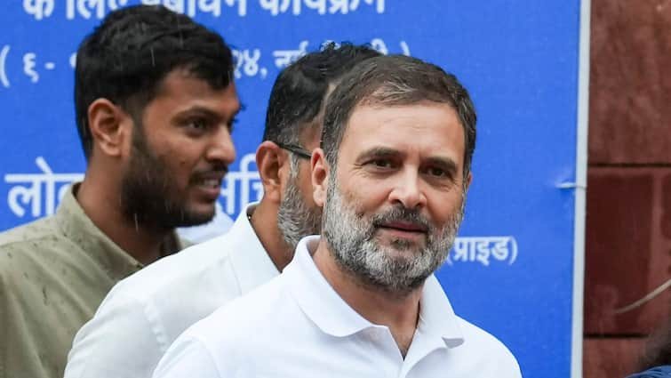 Independence Day 2024 Leader Of Opposition Rahul Gandhi PM Modi Speech Rahul Gandhi First Leader Of Opposition In 10 Years To Attend PM's Independence Day Speech At Red Fort