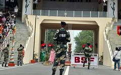 Beating Retreat Ceremony Held At Attari-Wagah Border On 78th Independence Day — IN PICS