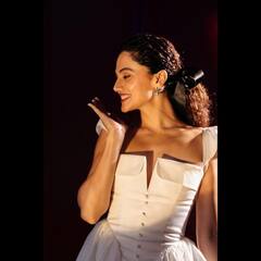 Taapsee Pannu Turns Heads In A Chic White Mini Dress, See All Pics