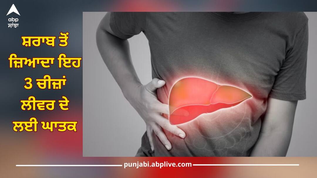 Health News: ਸ਼ਰਾਬ ਤੋਂ ਜ਼ਿਆਦਾ ਜ਼ਹਿਰੀਲੀਆਂ ਇਹ 3 ਚੀਜ਼ਾਂ, ਲੀਵਰ ਹੋ ਜਾਵੇਗਾ ਟੁੱਕੜੇ-ਟੁੱਕੜੇ, ਅੱਜ ਹੀ ਤੌਬਾ ਕਰ ਲਓ 3 things are more poisonous than alcohol, will tear liver to pisces, people are eating it with pleasure despite knowing this Health News: ਸ਼ਰਾਬ ਤੋਂ ਜ਼ਿਆਦਾ ਜ਼ਹਿਰੀਲੀਆਂ ਇਹ 3 ਚੀਜ਼ਾਂ, ਲੀਵਰ ਹੋ ਜਾਵੇਗਾ ਟੁੱਕੜੇ-ਟੁੱਕੜੇ, ਅੱਜ ਹੀ ਤੌਬਾ ਕਰ ਲਓ
