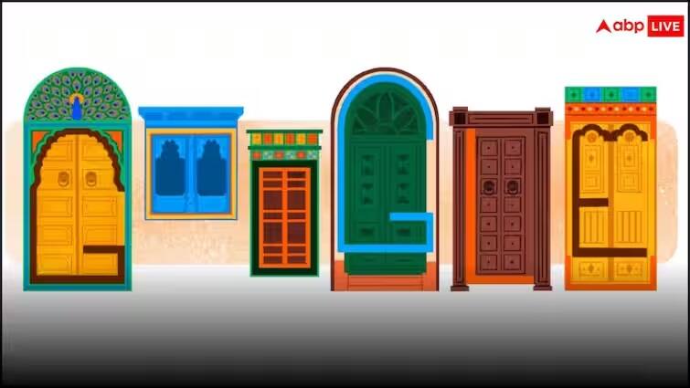 General Knowledge Story independence day 2024 google doodle celebrates india's 78th independence day with architecture theme illustrated by vrinda zaveri Independence Day 2024: ભારતની આઝાદીના જશ્નમાં આ રીતે સામેલ થયું ગૂગલ, જાણો શું છે 2024ની ડૂડલની થીમ ?