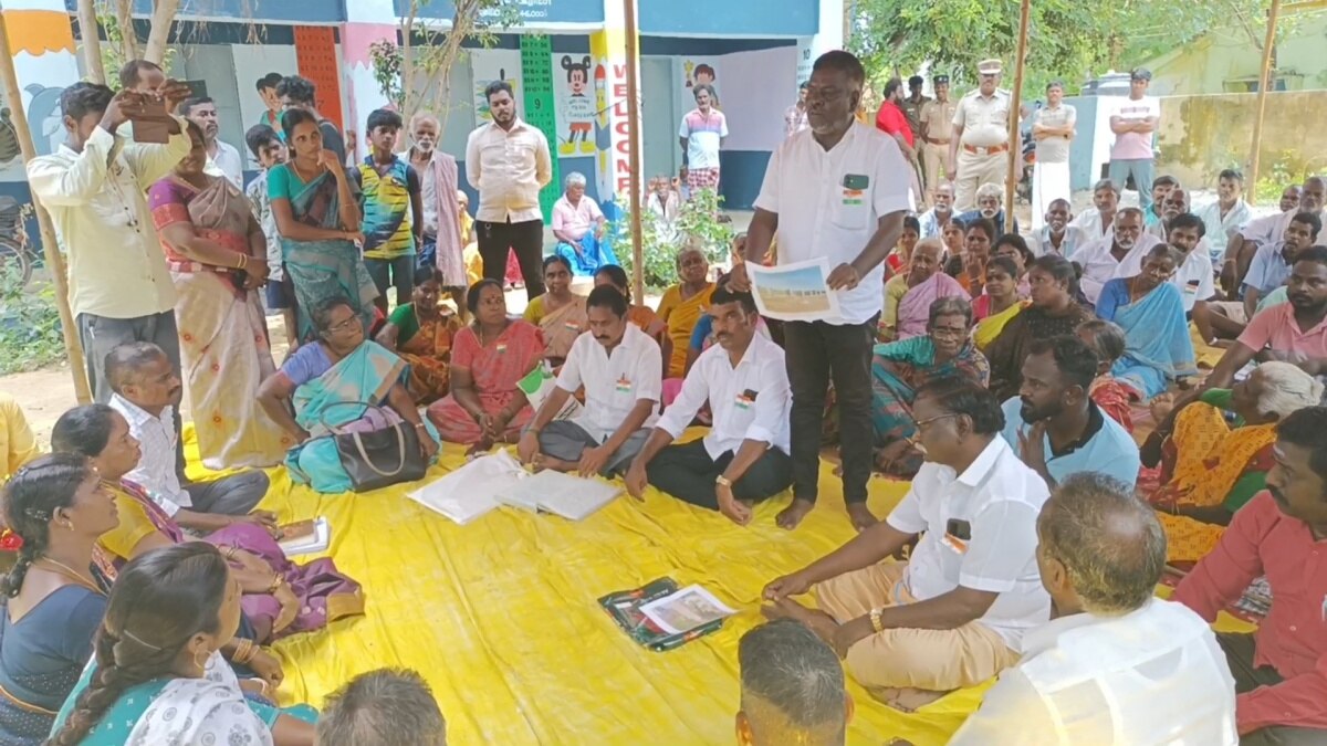 பரந்தூர் : உச்சகட்ட கோபத்தில் கிராம மக்கள்..! அரசு தீண்டாமை பார்ப்பதாக குற்றச்சாட்டு..!