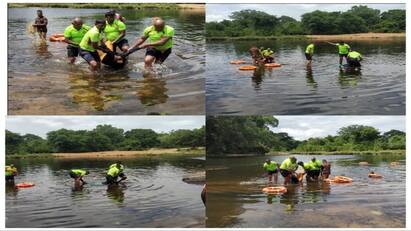 Tirunelveli news Three people drown in Thamirabarani river - TNN நெல்லையில் சோகம்: தாமிரபரணி ஆற்றில் மூழ்கிய அக்கா, தங்கை உட்பட 3 பேர் பலி! ஒருவர் மீட்பு..!