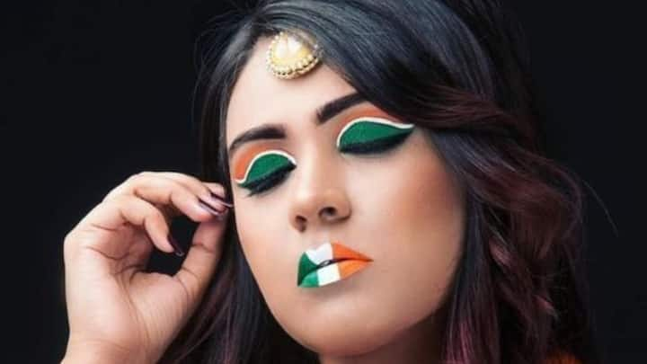 Let your face become a canvas for expressing love for your country. Here are 6 stunning makeup looks inspired by the Tri Color of Indian flag and traditional aesthetics: