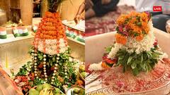 काशी विश्वनाथ मंदिर में स्वतंत्रता दिवस पर किया गया महारुद्राभिषेक, देखें तस्वीरें