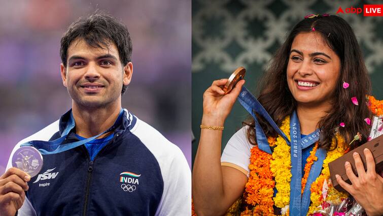 Neeraj Chopra and Manu Bhaker Education Qualification In Details Paris Olympics नीरज चोपड़ा और मनु भाकर ने कहां से की है पढ़ाई...जानकर नहीं होगा यकीन