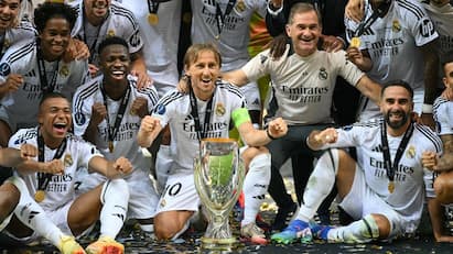1. Luka Modric: 27 trophies (Image Credit: X / @vickygrizi)