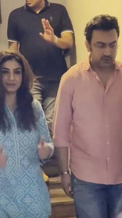 Raveena Tandon ने Co-ord Set में दिखाई गजब की अदा | ABP NEWS SHORTS