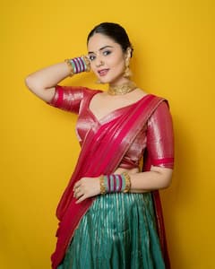 Sreemukhi : శ్రీముఖి వరలక్ష్మీ వ్రతం స్పెషల్ లుక్.. బంగారు కళ్ల బుచ్చమ్మలాగా ఉంది కదూ